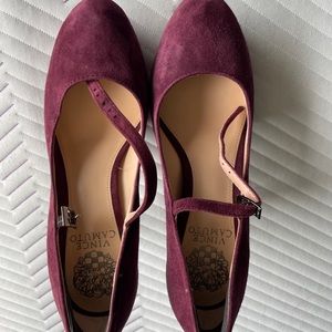 Purple Suede Vince Camuto Heels - Size 5.5